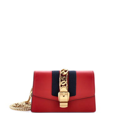 Sylvie Chain Shoulder Bag Leather Super