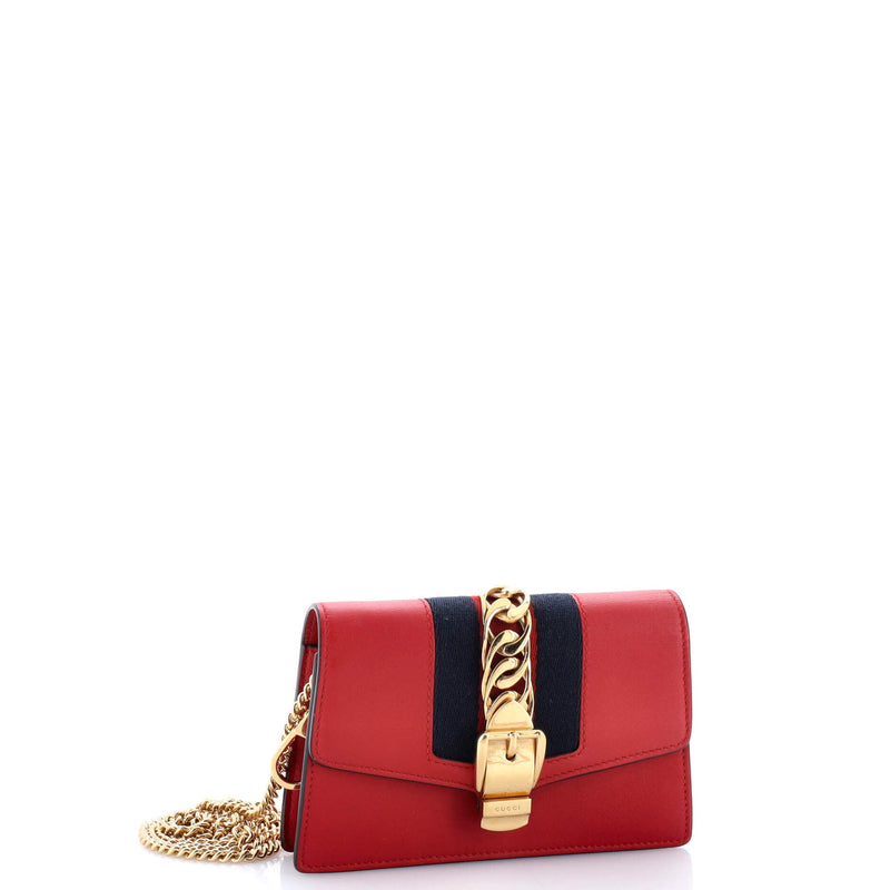 Sylvie Chain Shoulder Bag Leather Super