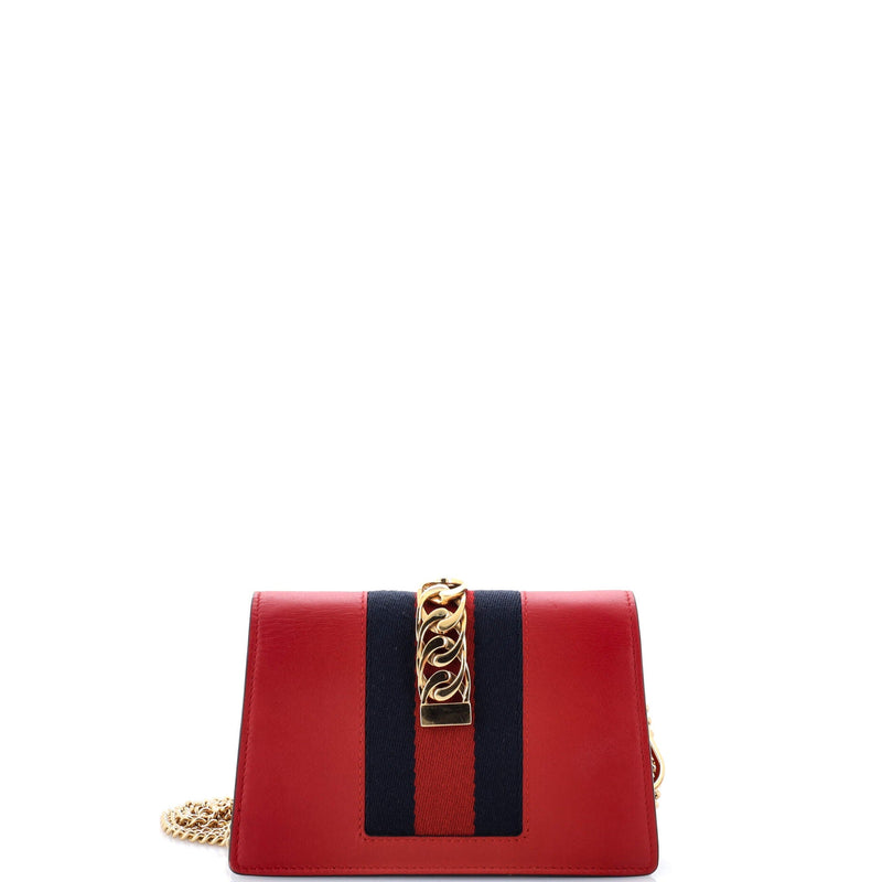 Sylvie Chain Shoulder Bag Leather Super