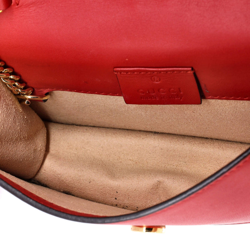 Sylvie Chain Shoulder Bag Leather Super