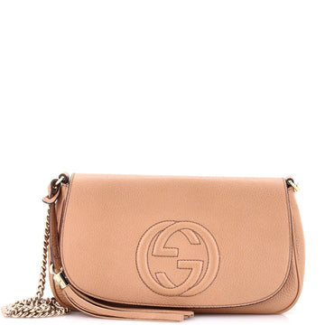 Soho Chain Crossbody Bag Leather Medium