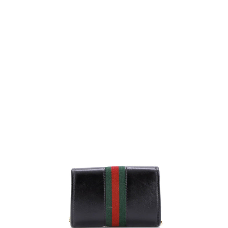 Rajah Web Chain Shoulder Bag Leather