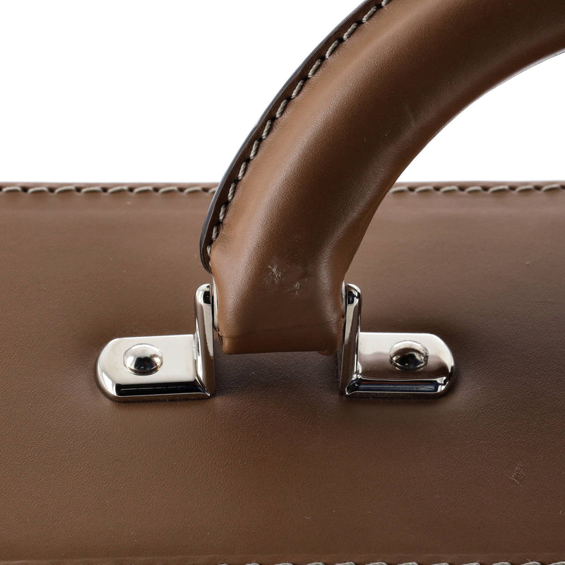 Ff Belted Top Handle Suitcase Zucca
