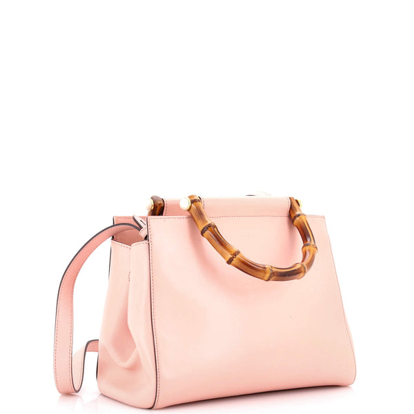 Nymphaea Tote Leather Small