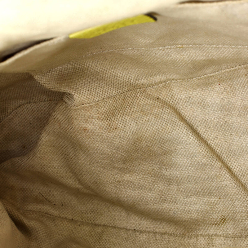 Bamboo Tassel Backpack Leather Medium