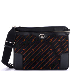 Interlocking G Messenger Bag Gg Jacquard