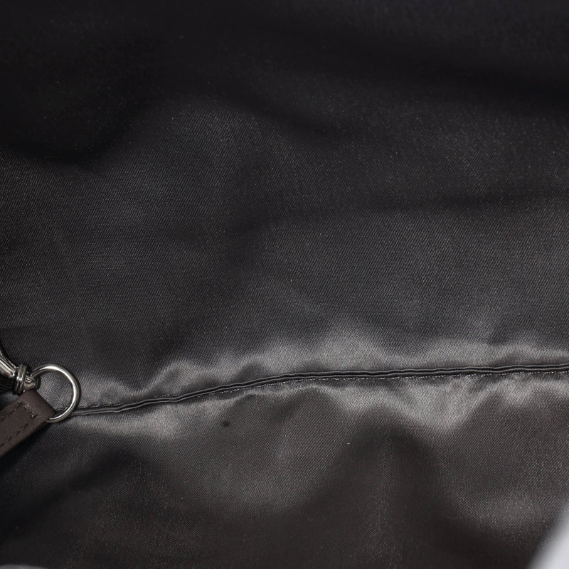 Drill Tote Perforated Leather Large