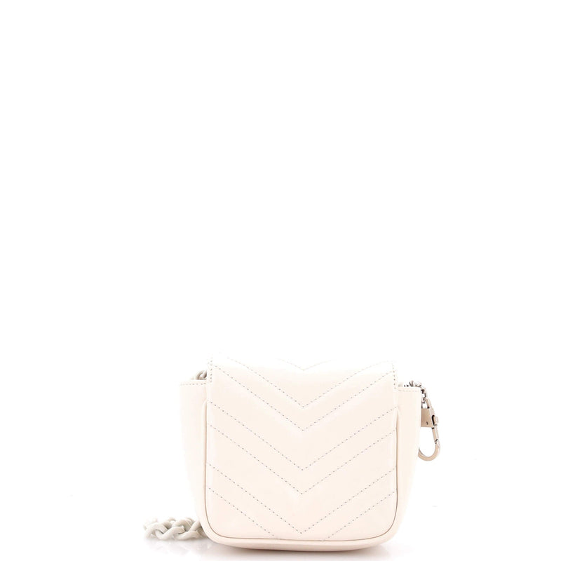 Gg Marmont Flap Belt Bag Matelasse