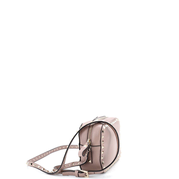 Rockstud Camera Crossbody Bag Leather