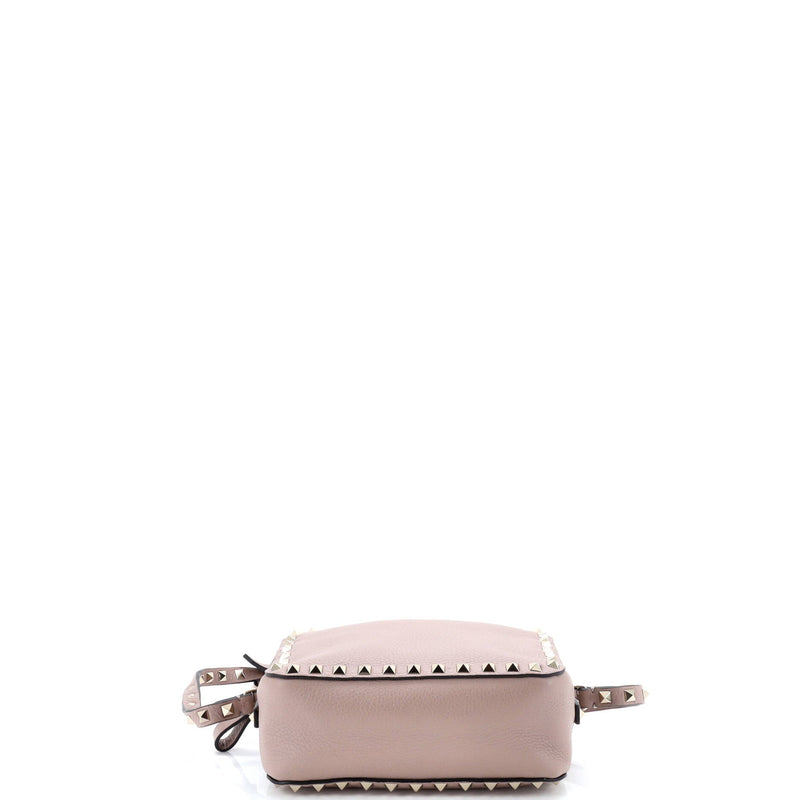 Rockstud Camera Crossbody Bag Leather