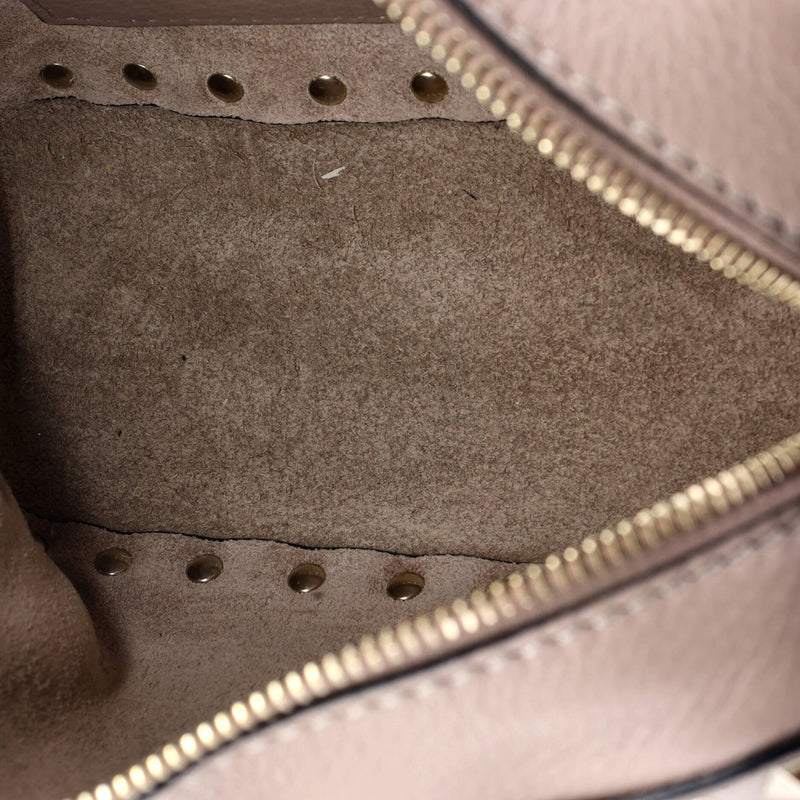 Rockstud Camera Crossbody Bag Leather