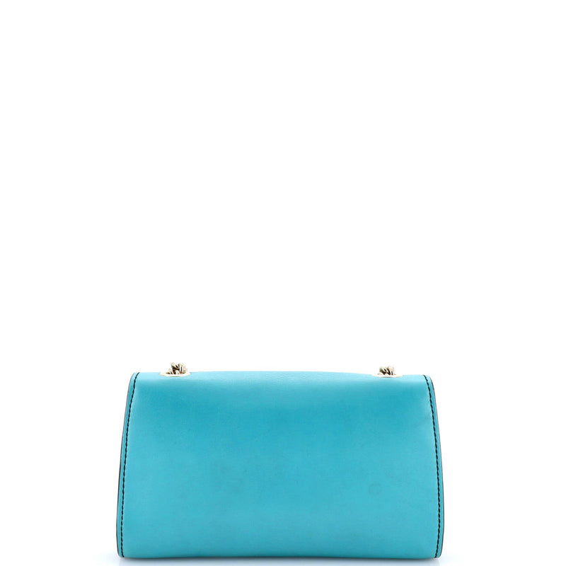 Emily Chain Flap Bag Leather Small