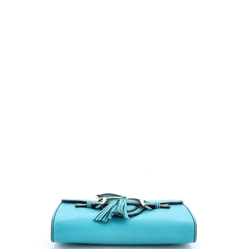 Emily Chain Flap Bag Leather Small