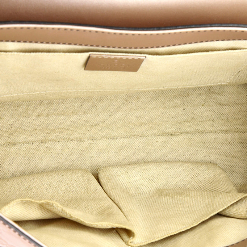 Emily Chain Flap Bag Guccissima Patent