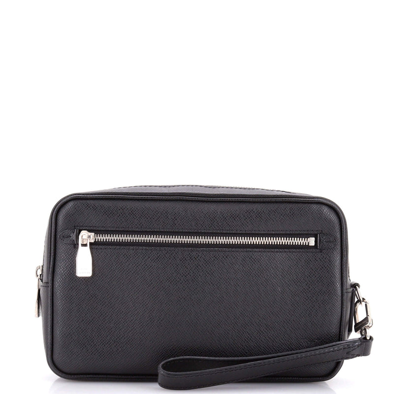 Kasai Clutch Taiga Leather
