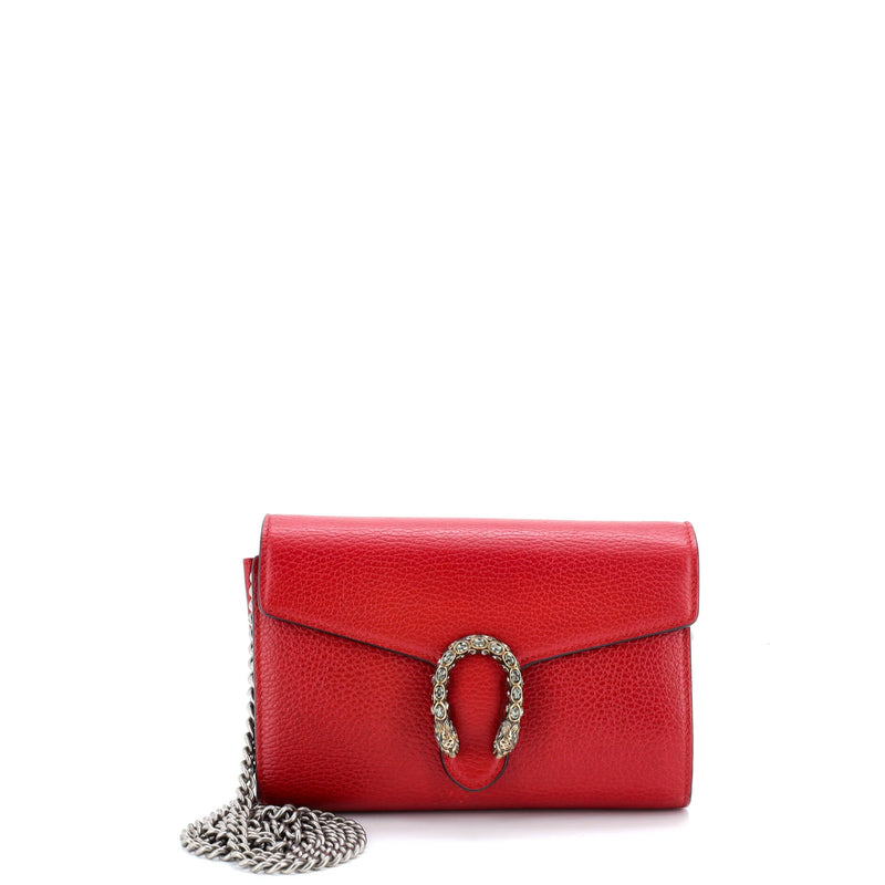 Dionysus Chain Wallet Leather With