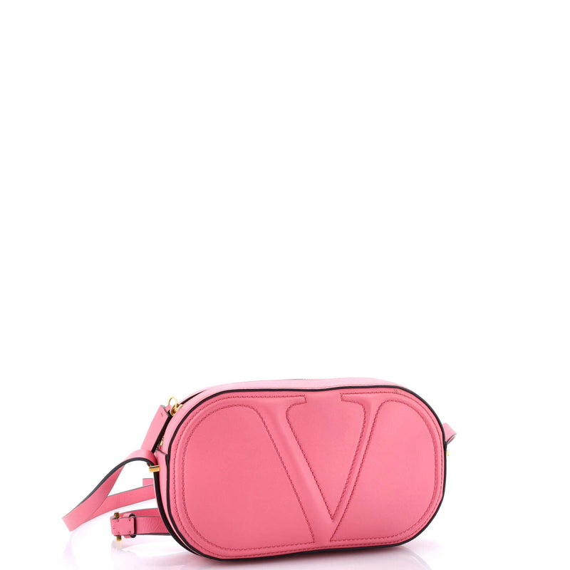 Vlogo Walk Crossbody Bag Leather