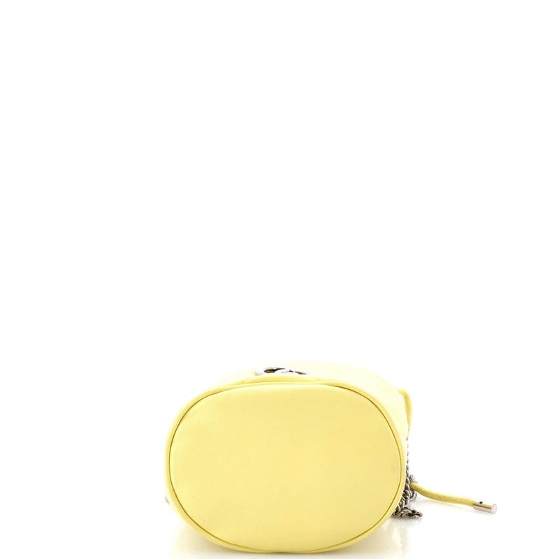 Gg Marmont Bucket Bag Matelasse Leather