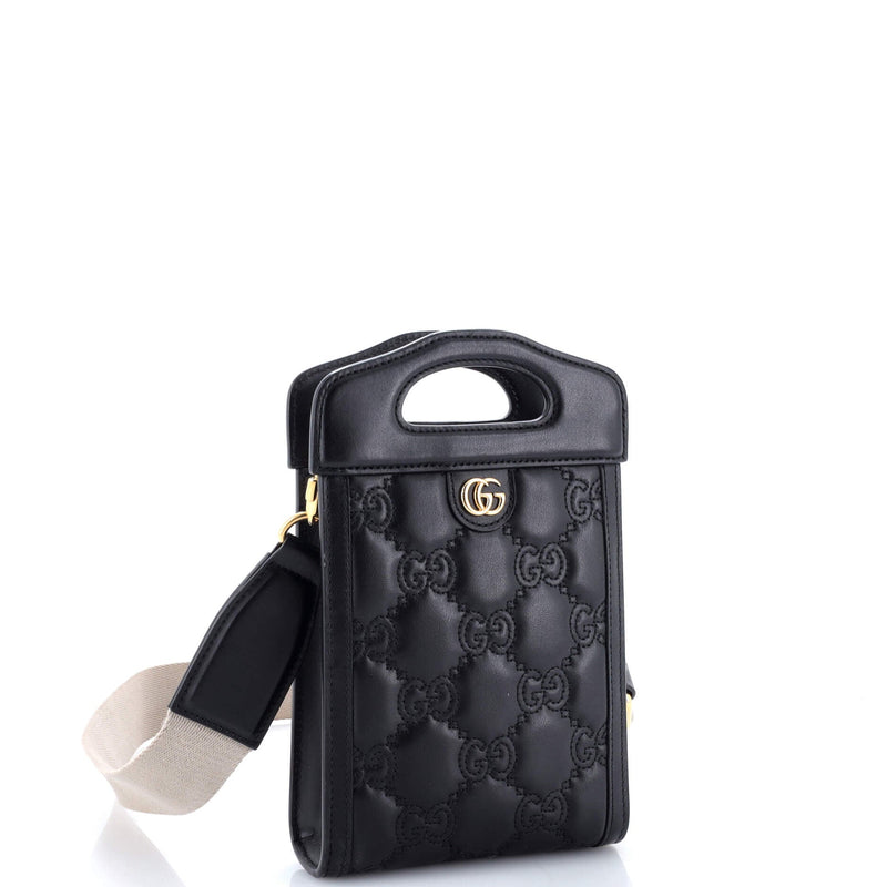 Top Handle Crossbody Bag Gg Matelasse