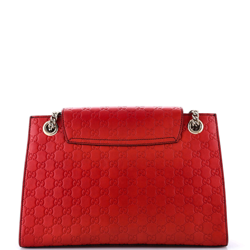 Emily Chain Flap Shoulder Bag Guccissima