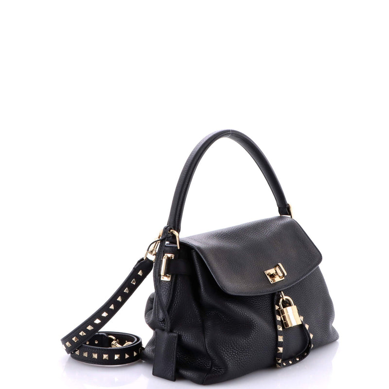 Twiny Convertible Top Handle Bag Leather