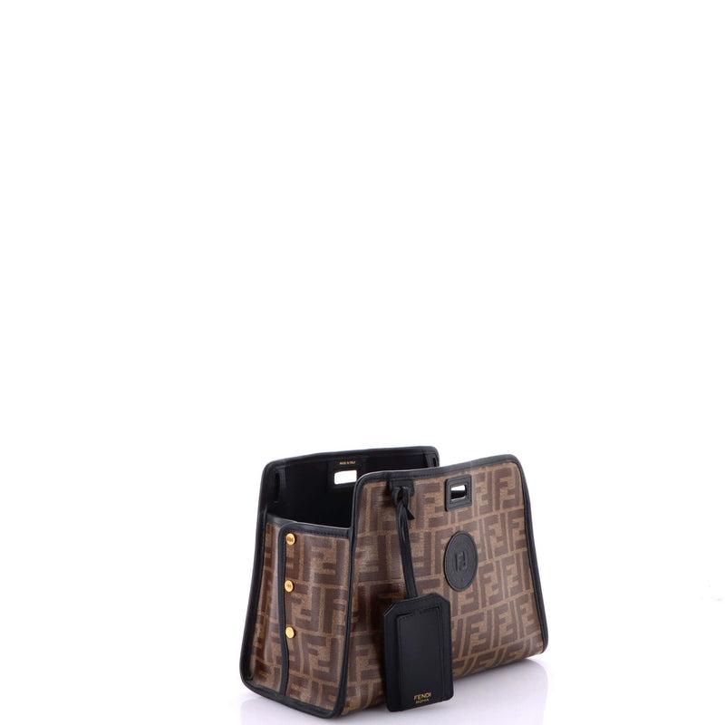 Peekaboo Defender Zucca Coated Canvas