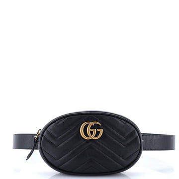 Gg Marmont Belt Bag Matelasse Leather