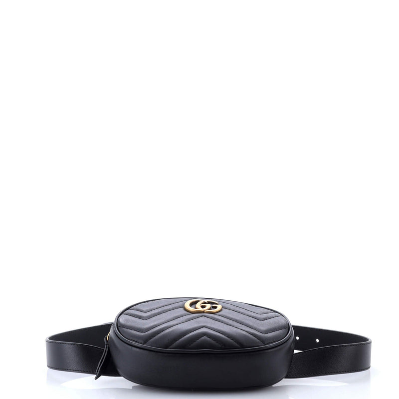 Gg Marmont Belt Bag Matelasse Leather