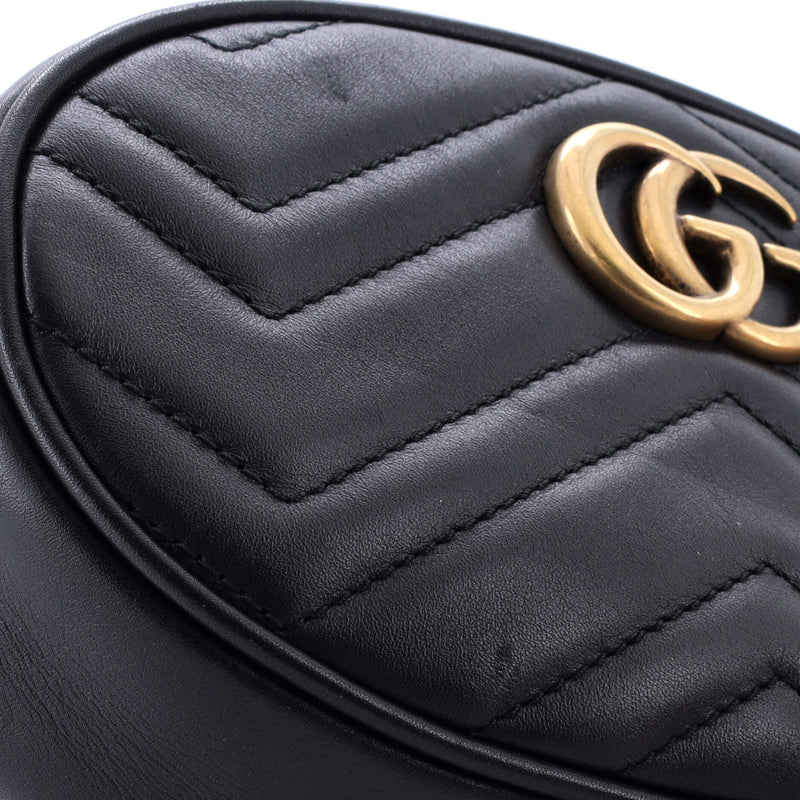 Gg Marmont Belt Bag Matelasse Leather
