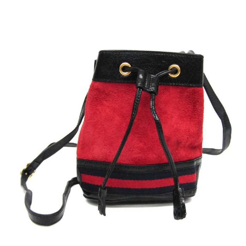 Ophidia Bucket Bag Suede Small
