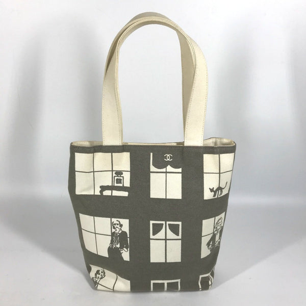 Coco Window Tote Printed Canvas Large
