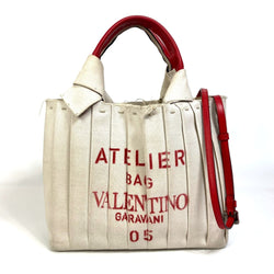 Atelier 05 Tote Pleated Canvas Large
