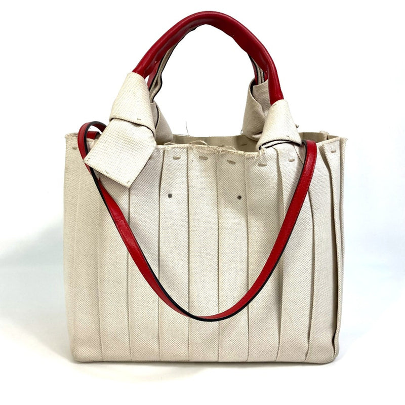 Atelier 05 Tote Pleated Canvas Large
