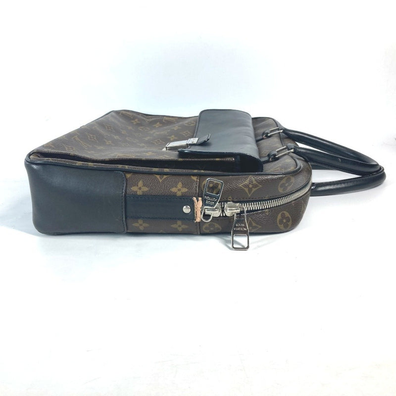 Soft Briefcase Macassar Canvas