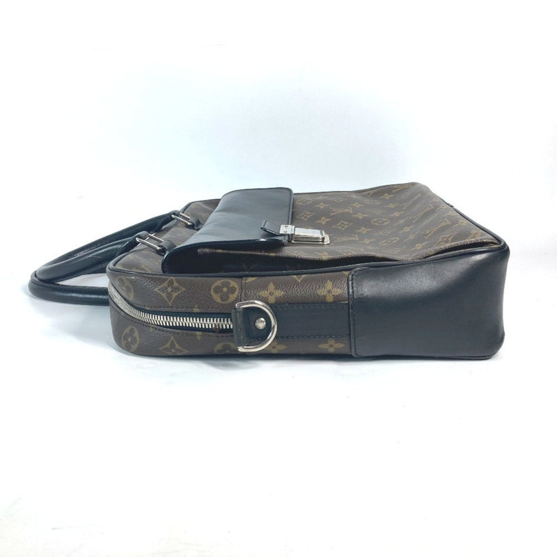 Soft Briefcase Macassar Canvas