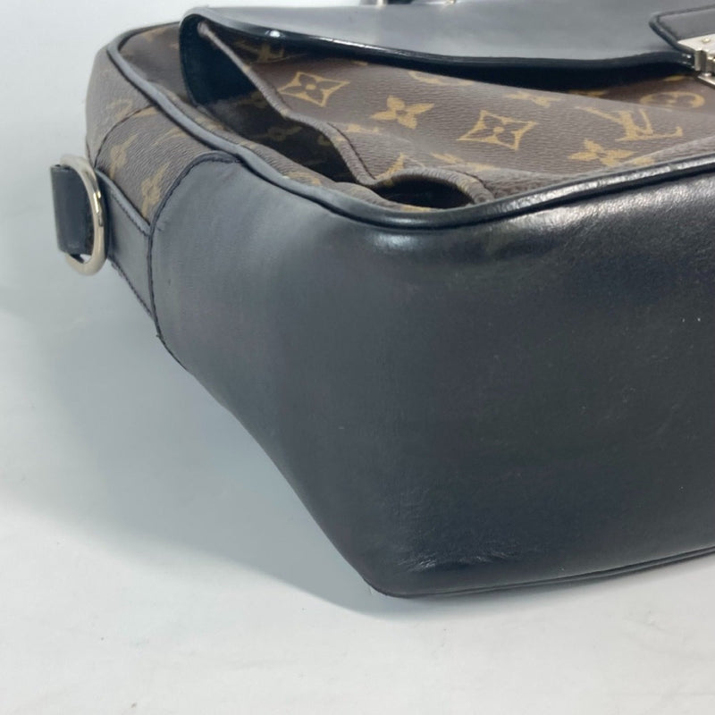 Soft Briefcase Macassar Canvas
