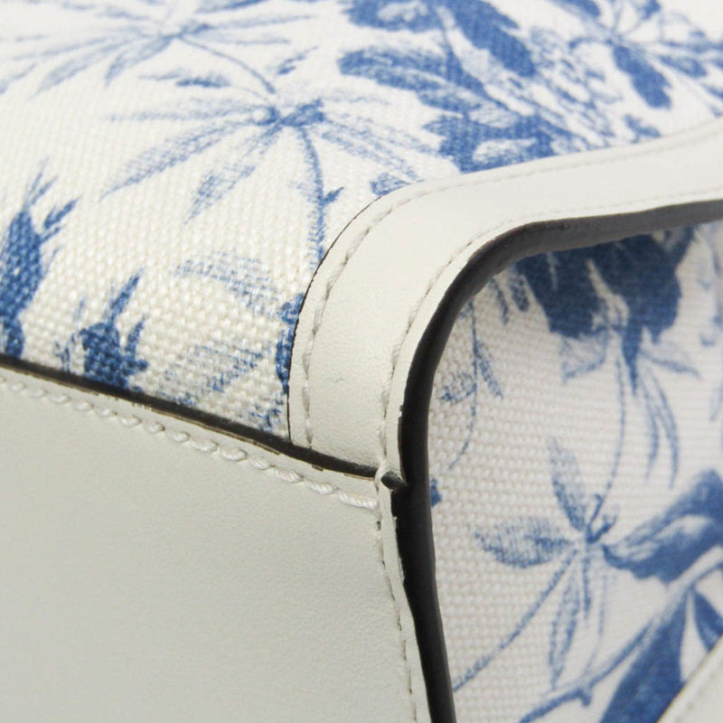 Gg Ribbon Tote Coated Printed Canvas