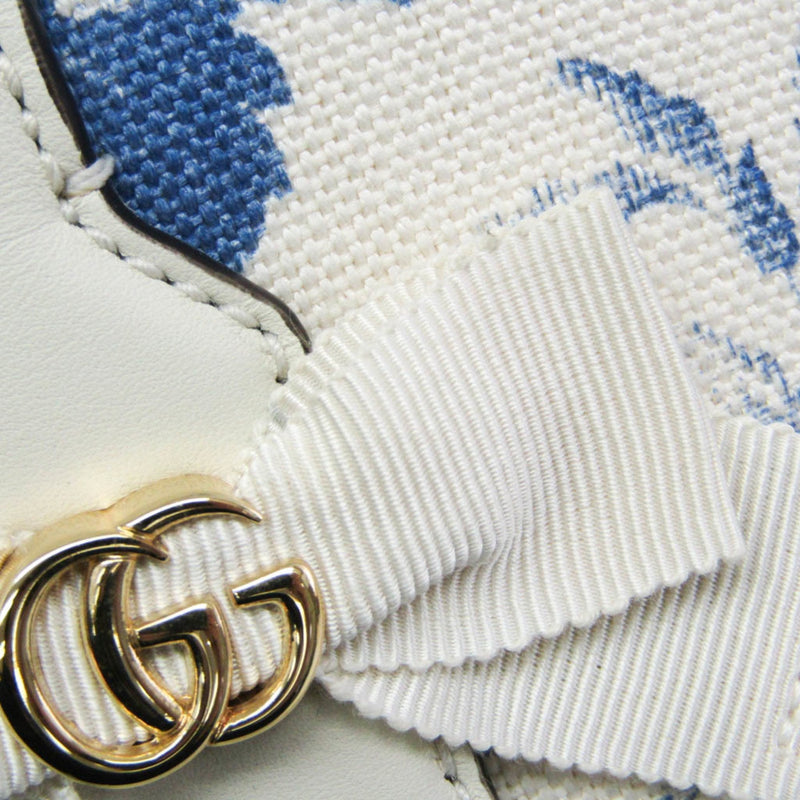 Gg Ribbon Tote Coated Printed Canvas