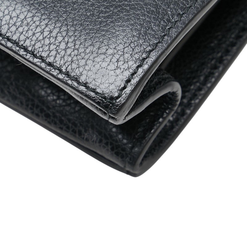 Zumi Flap Shoulder Bag Leather Small