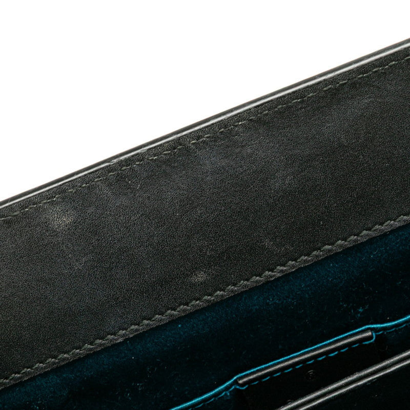 Ophidia Chain Shoulder Bag Suede Small