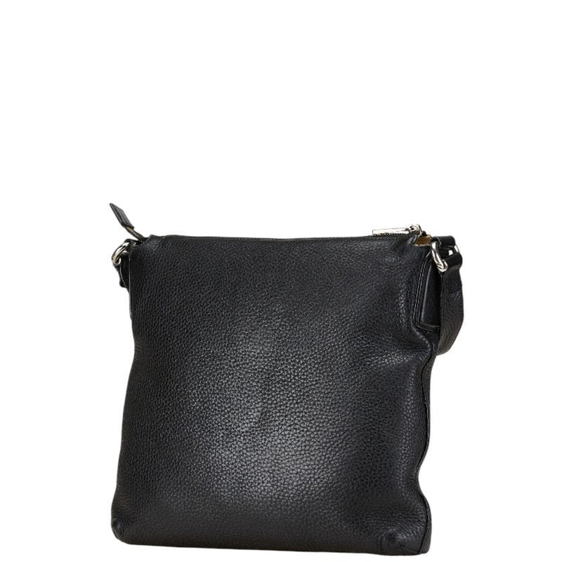 Soho Front Pocket Messenger Bag Leather