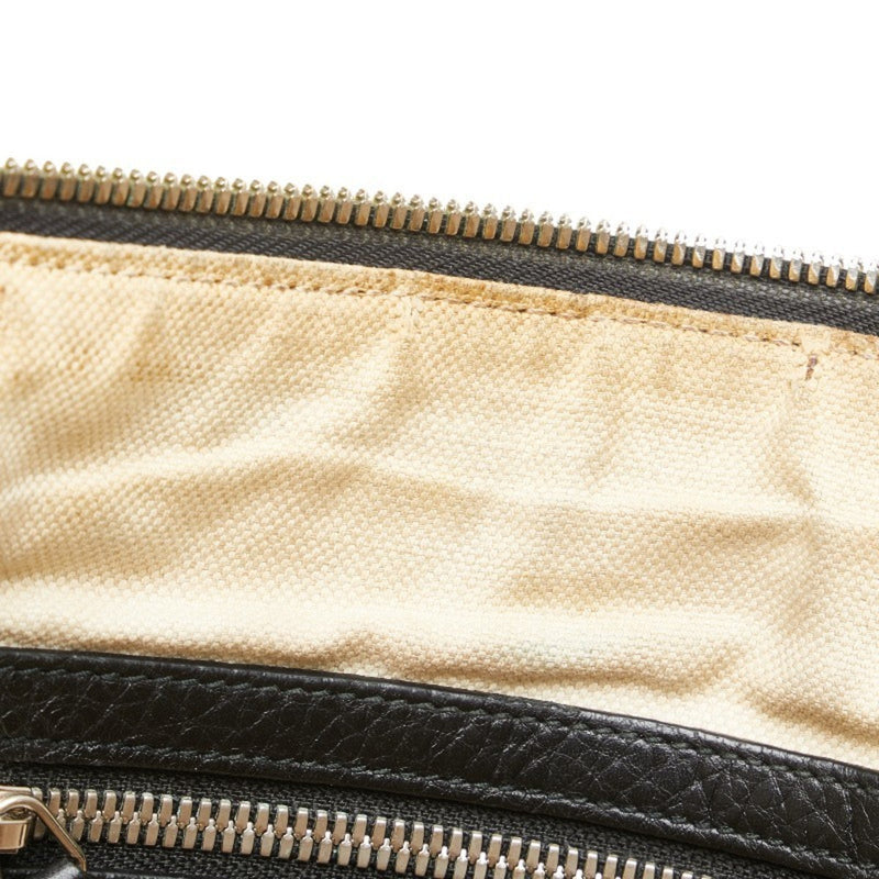 Soho Front Pocket Messenger Bag Leather