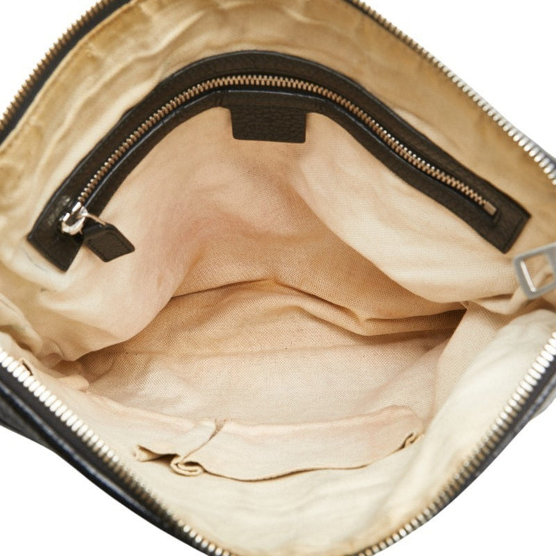 Soho Front Pocket Messenger Bag Leather