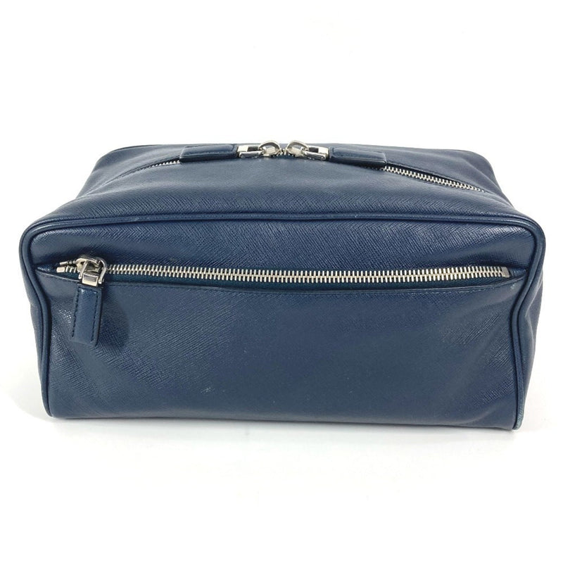 Zip Waist Bag Saffiano Leather Small