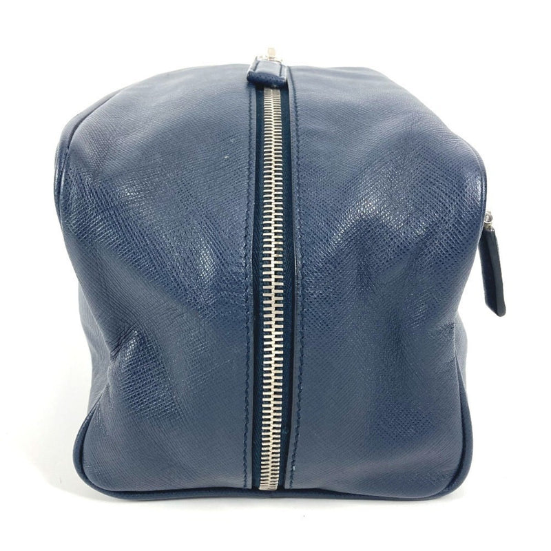 Zip Waist Bag Saffiano Leather Small