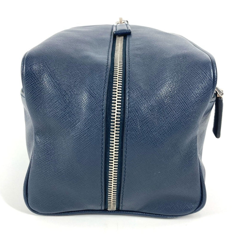 Zip Waist Bag Saffiano Leather Small