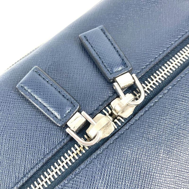 Zip Waist Bag Saffiano Leather Small