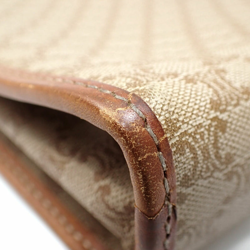 Vintage Saddle Flap Shoulder Bag Macadam