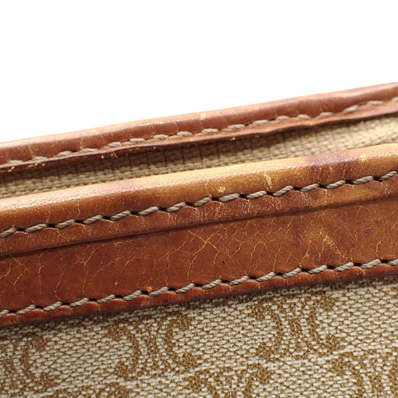 Vintage Saddle Flap Shoulder Bag Macadam