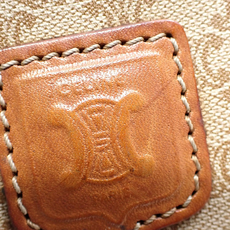 Vintage Saddle Flap Shoulder Bag Macadam